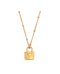 Love-lock Necklace