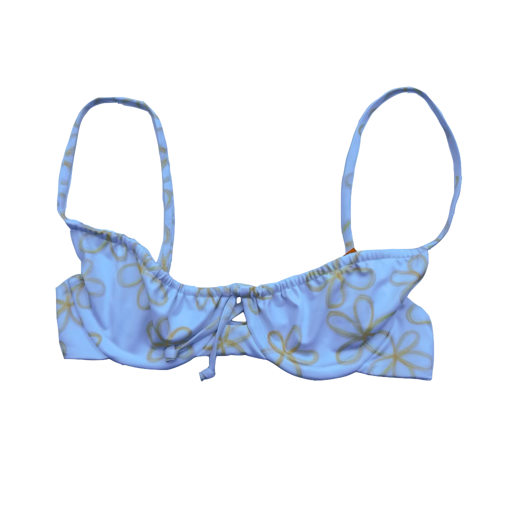 ABBY - flower print TOP