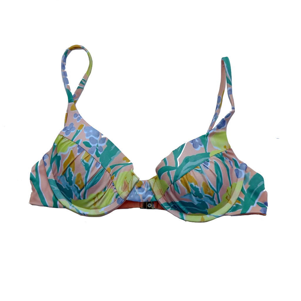 ABBY - Floral Padded Top