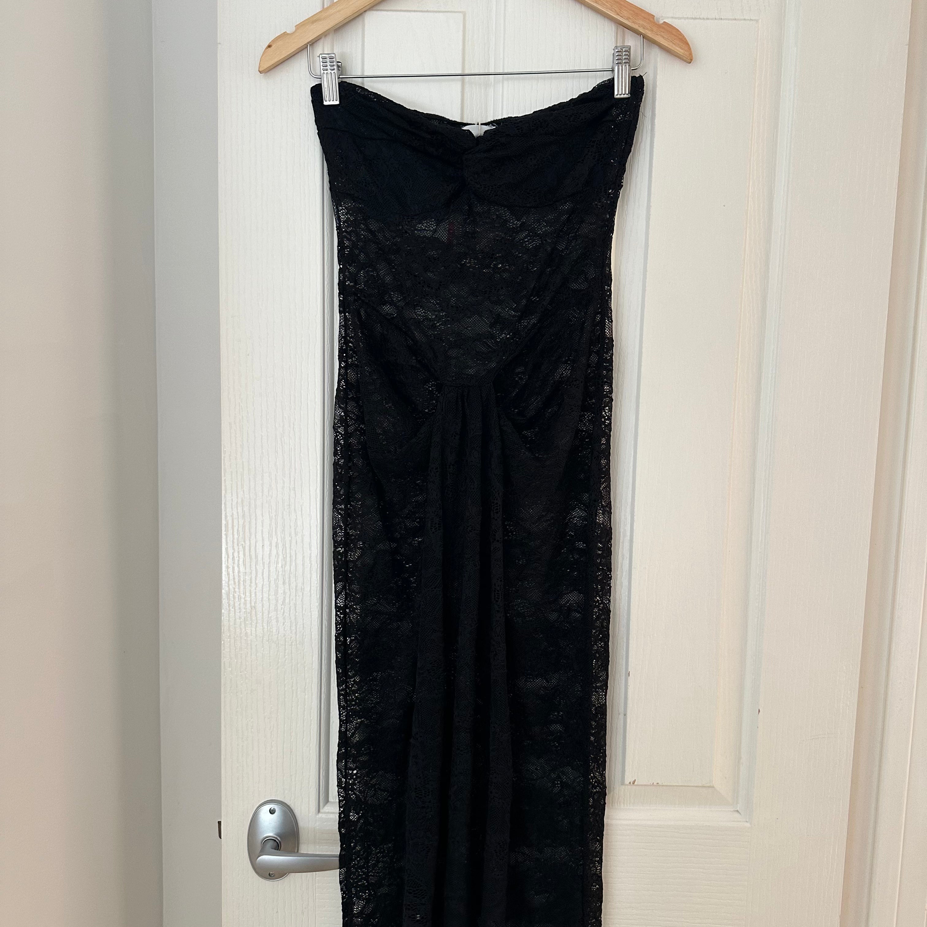 Black Lace Maxi