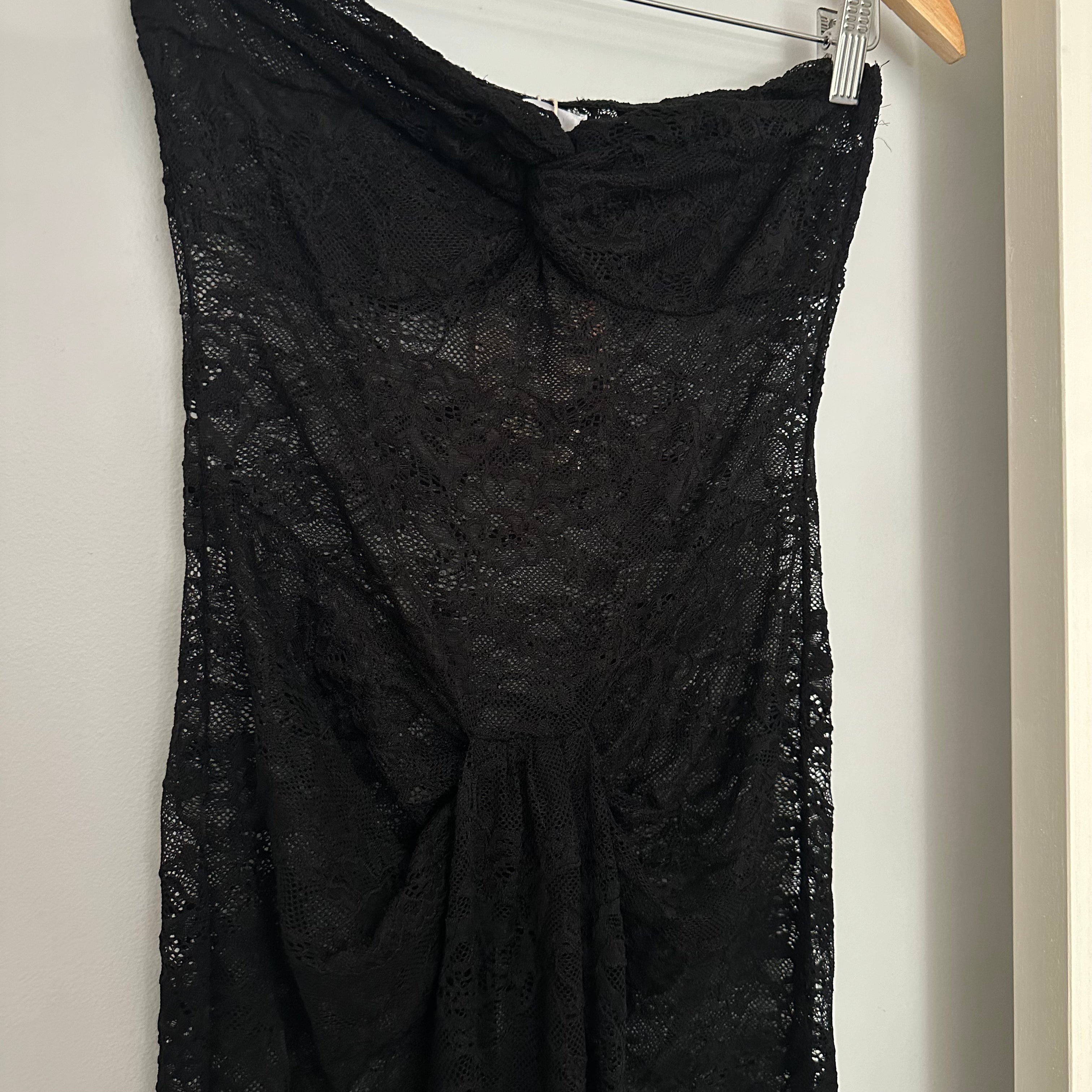 Black Lace Maxi
