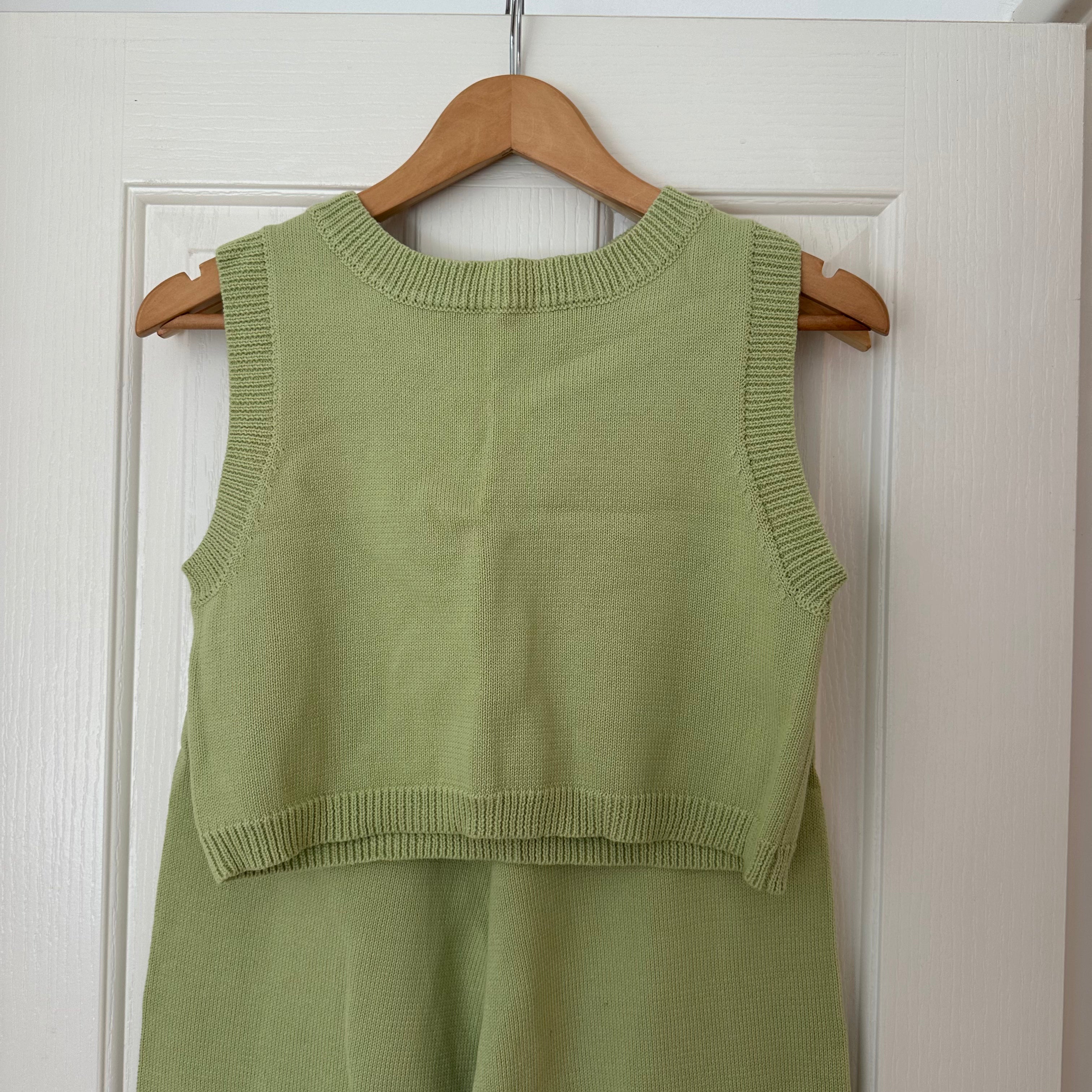 Green Lounge Knit Set