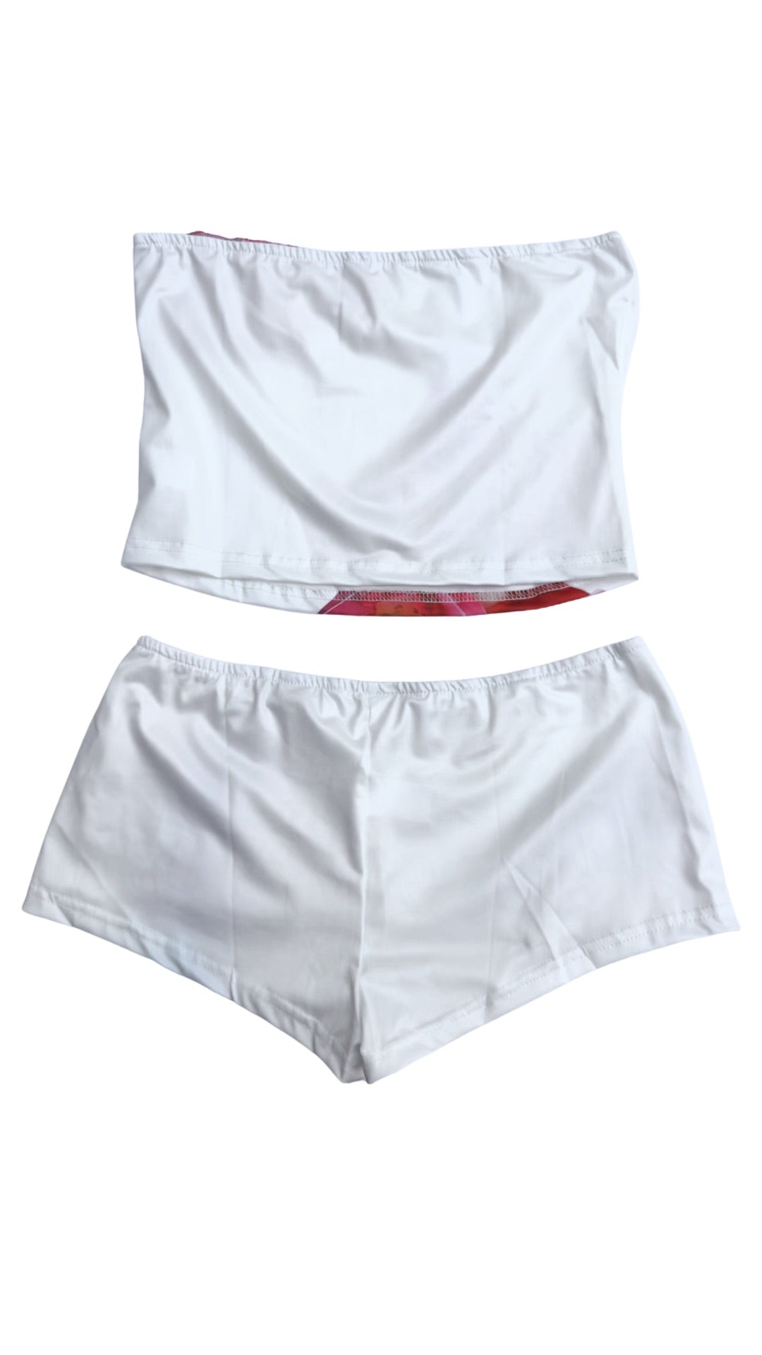 Short Set - Red Flower
