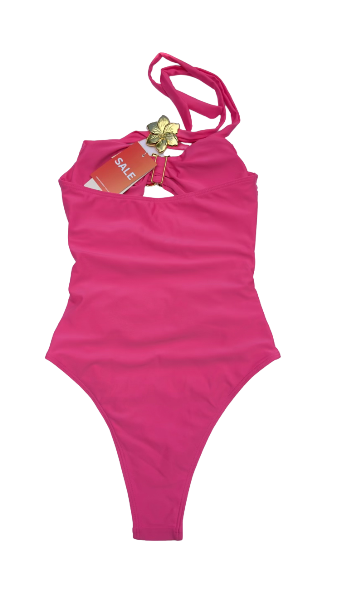 Pink OnePiece with Flower Hardware