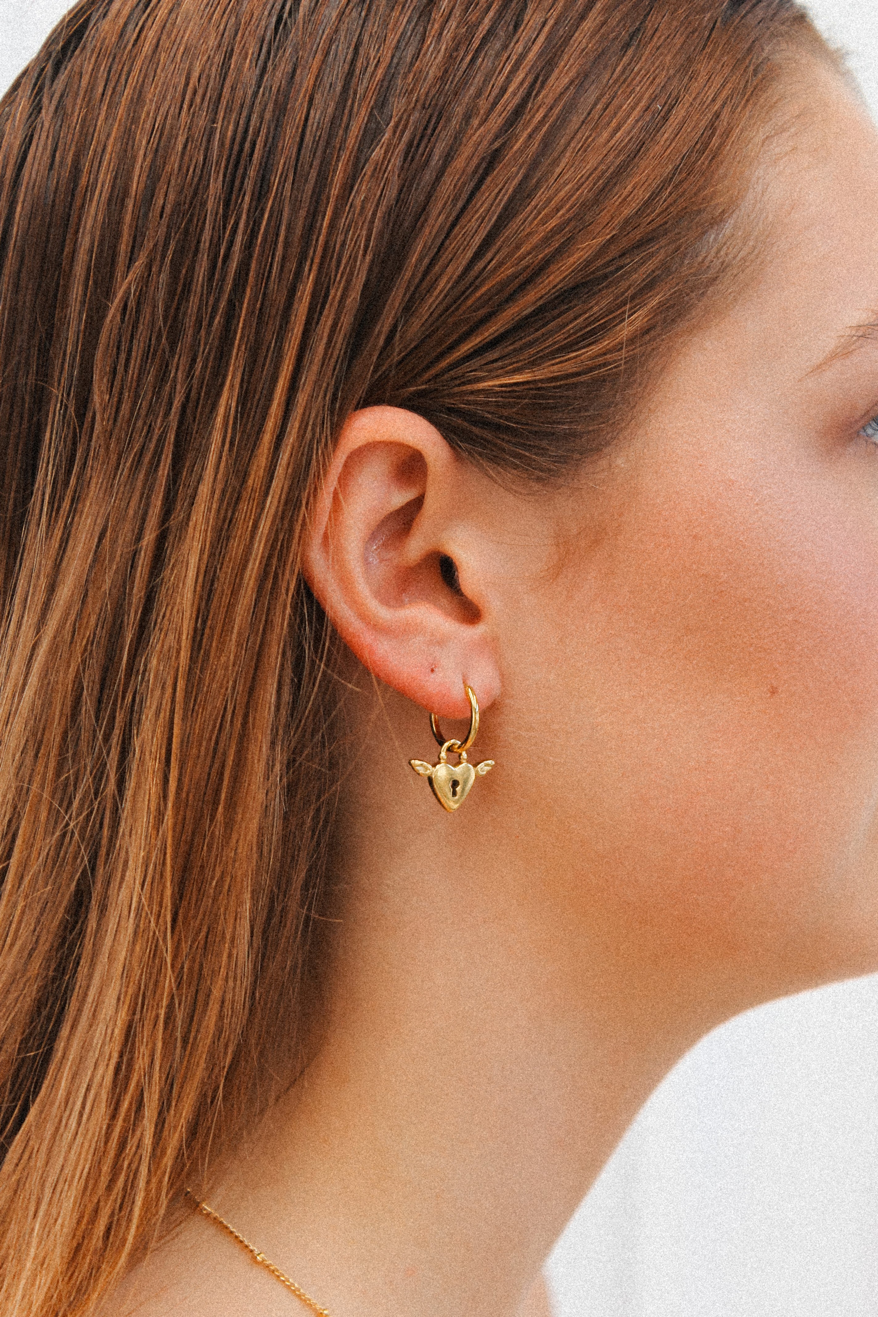 Lock and key Earrings