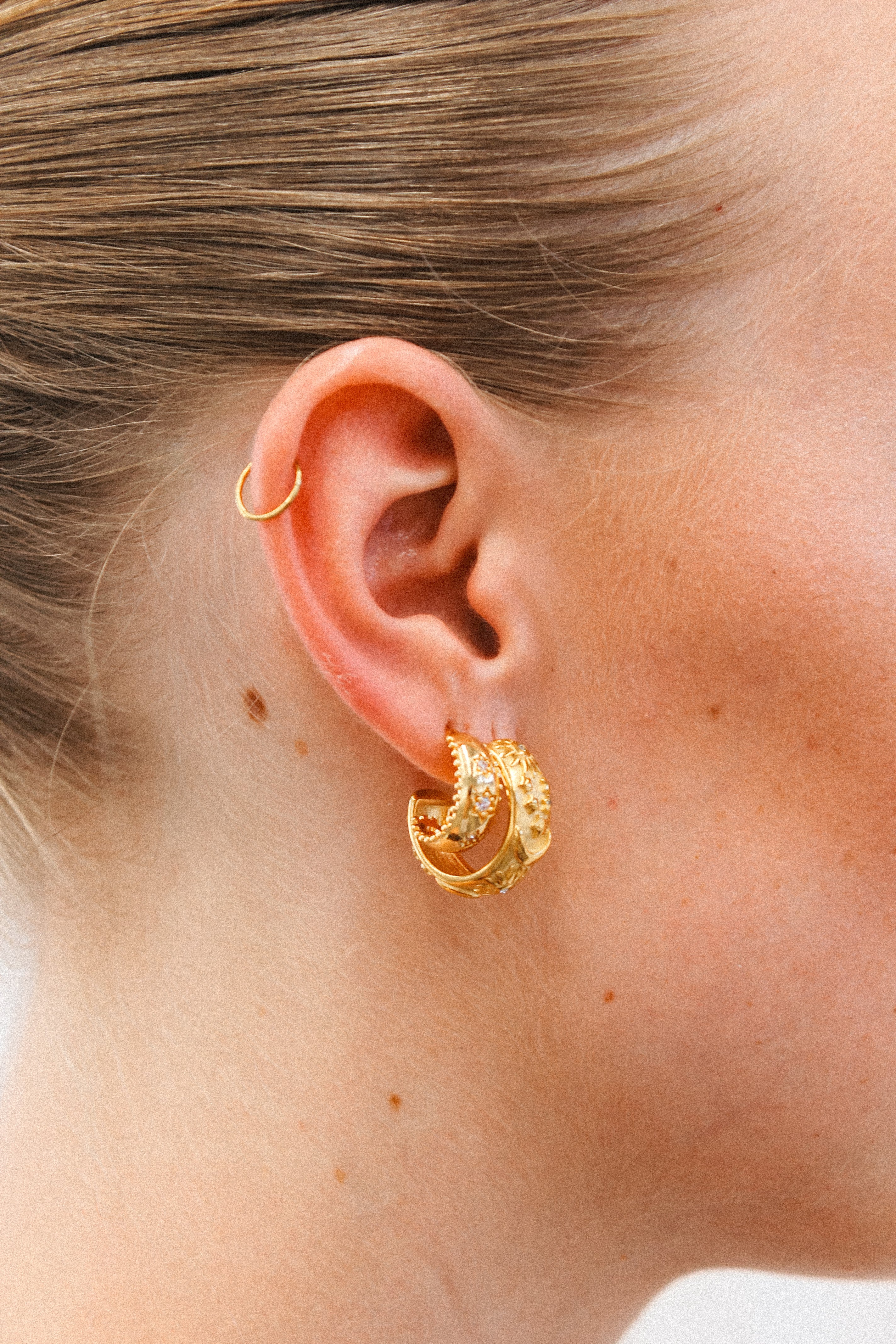 Sun and Moon Earrings