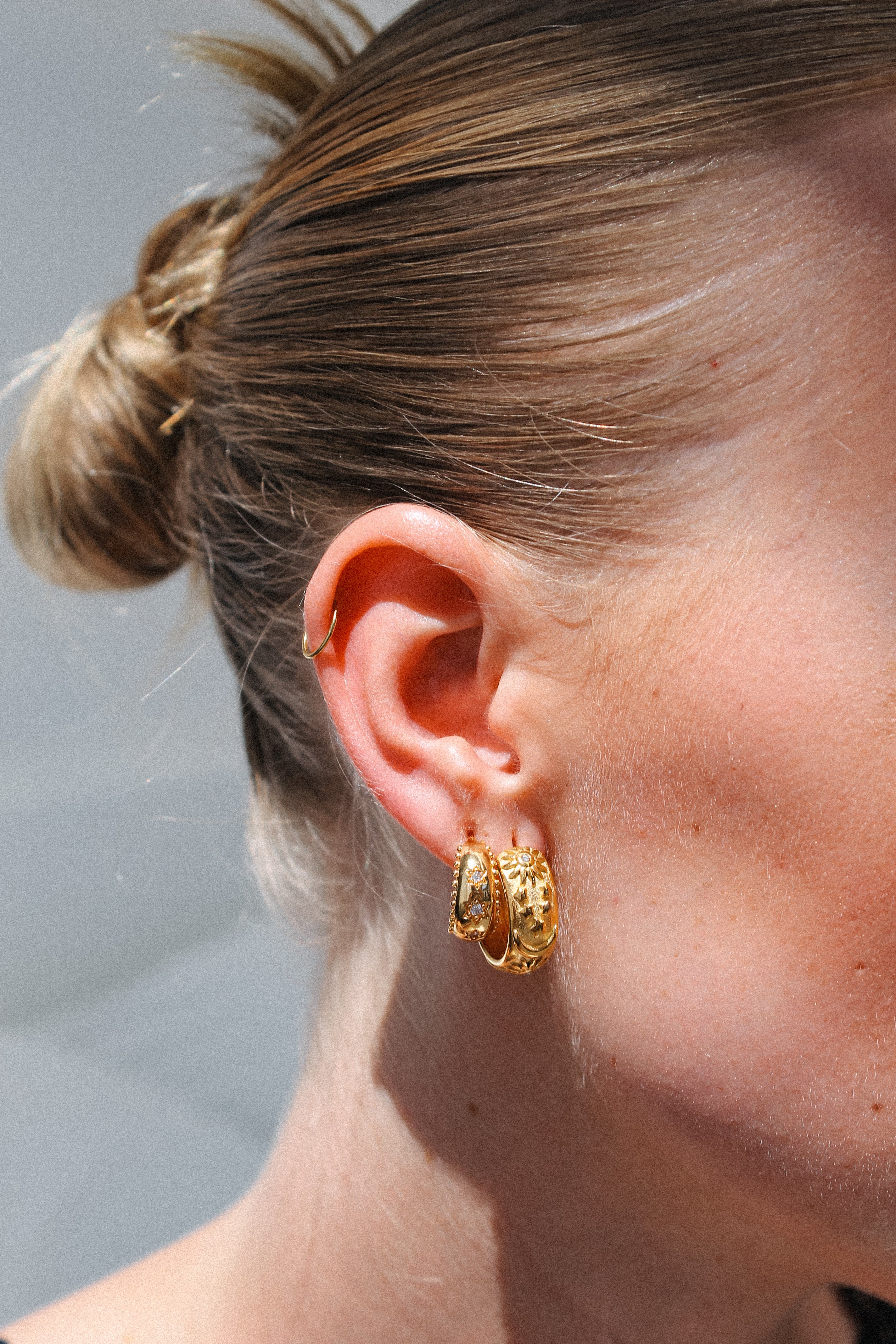 Sun and Moon Earrings